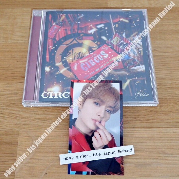 Stray Kids Lee Know CIRCUS Oficial Normal ver. CD + Photocard set maniac PC 