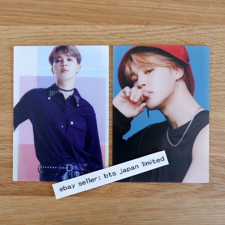 BTS JIMIN BTS, THE BEST Universal music edition Official 2 Photo cards ONLY PC