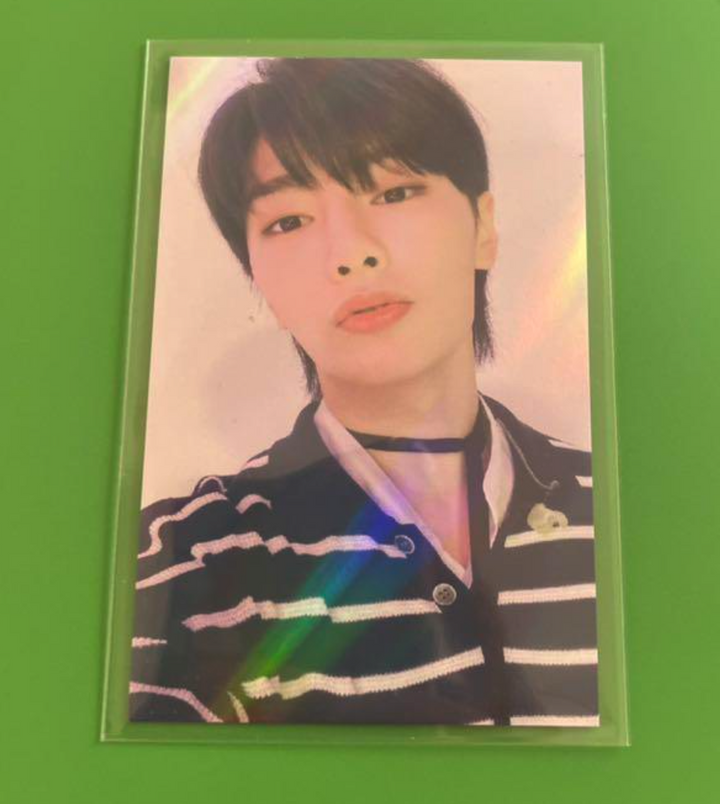 Stray kids I.N NOEASY hologram makestar Official Photo card PC