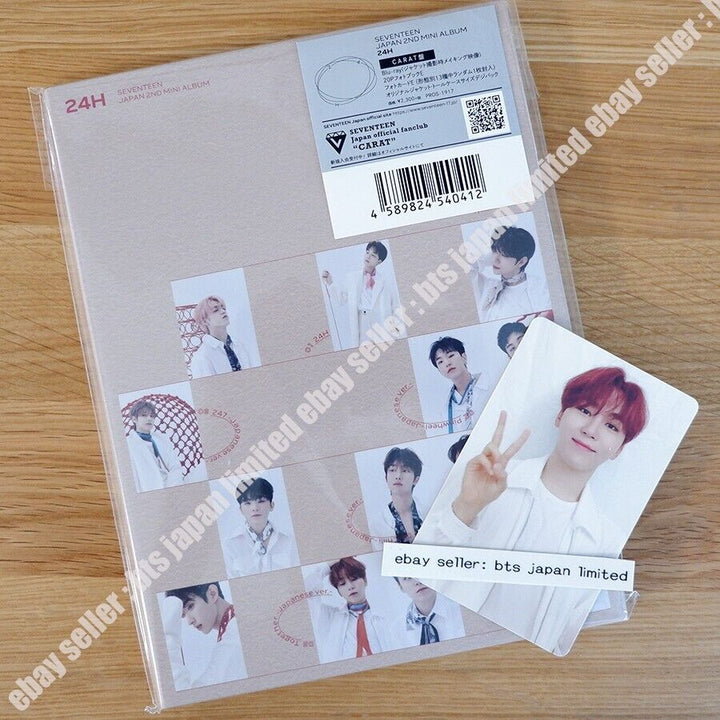 SEVENTEEN SEUNGKWAN 24H FAN CLUB CARAT Ver. CD + Photocard + Book let Photo card