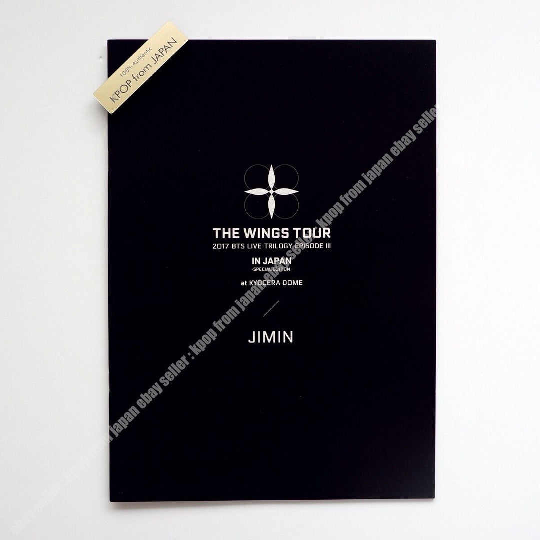 BTS 2017 LIVE TRILOGY EPISODE III THE WINGS TOUR Japan edition 2DVD 7photobook