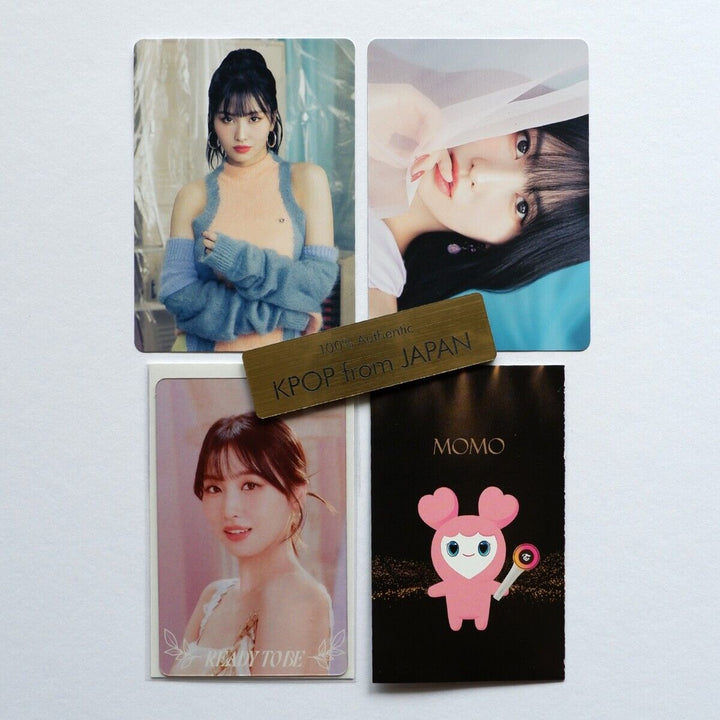 MOMO TWICE READY TO BE in JAPAN TOKYO OSAKA Lucky draw photocard set of 4