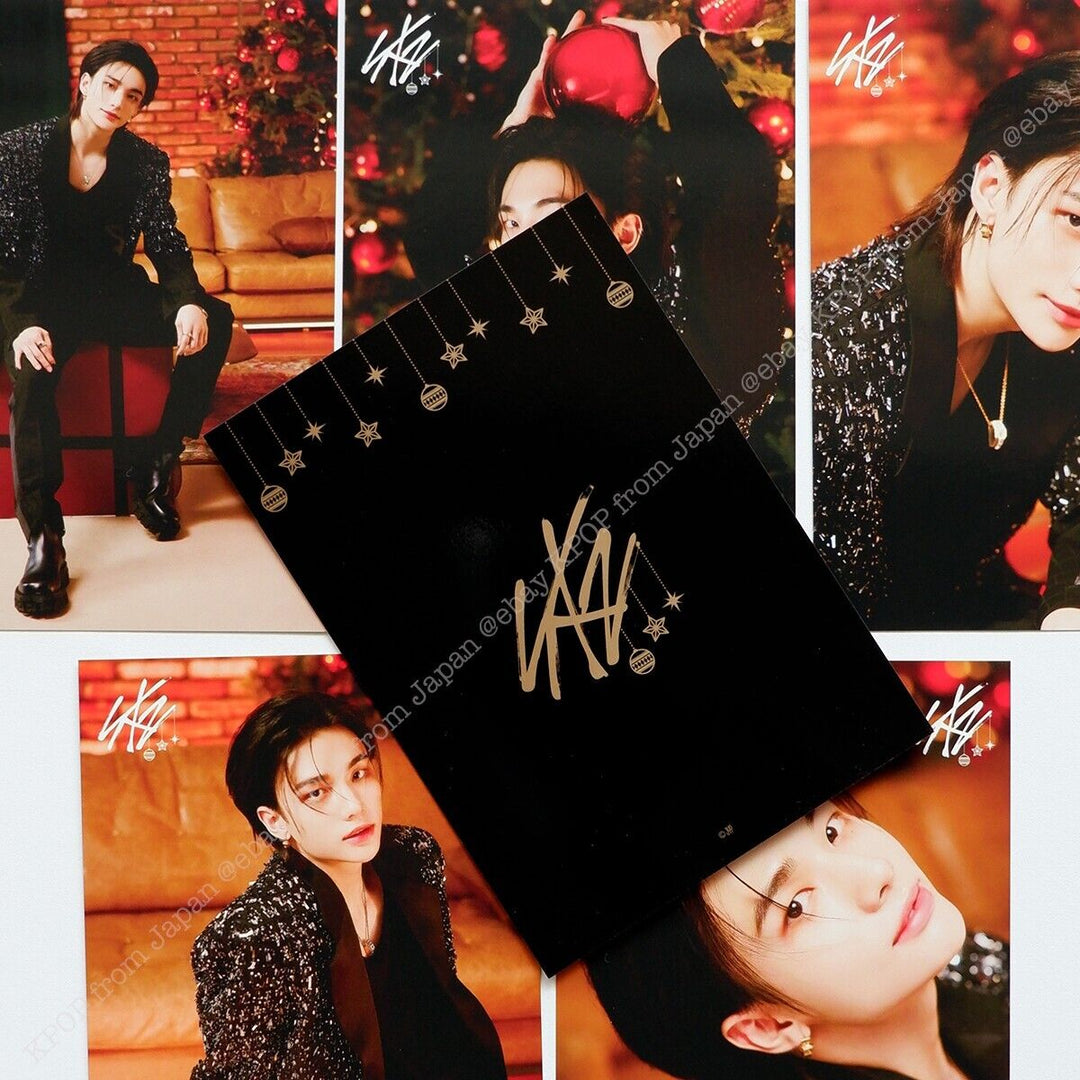 Hyunjin Stray kids POPUP 2023 Xmas Official photocard set of 6 POP UP