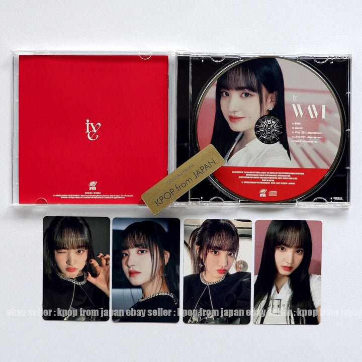 LIZ IVE WAVE DIVE ver. 1CD + 4pcs Photocard set Japan album CD HMV