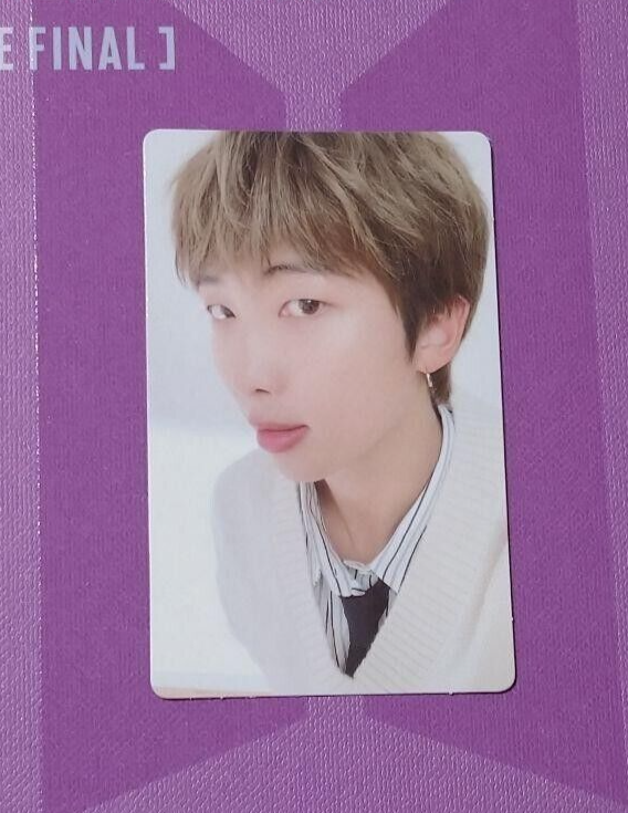 BTS RM Love Yourself SYS Final DIGITAL CODE Official Photocard + Bookmark