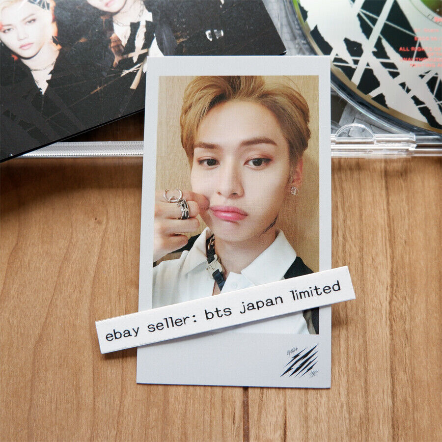 Stray Kids Lee Know Scars / Thunderous Official Limited FC ver. + Conjunto de tarjetas fotográficas 