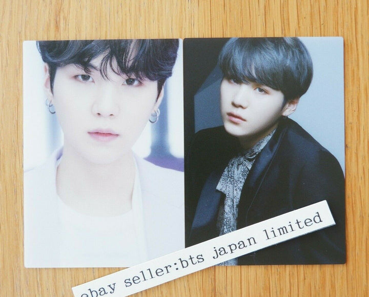 BTS SUGA BTS, THE BEST Normal edition Official 2 Photo cards ONLY PC