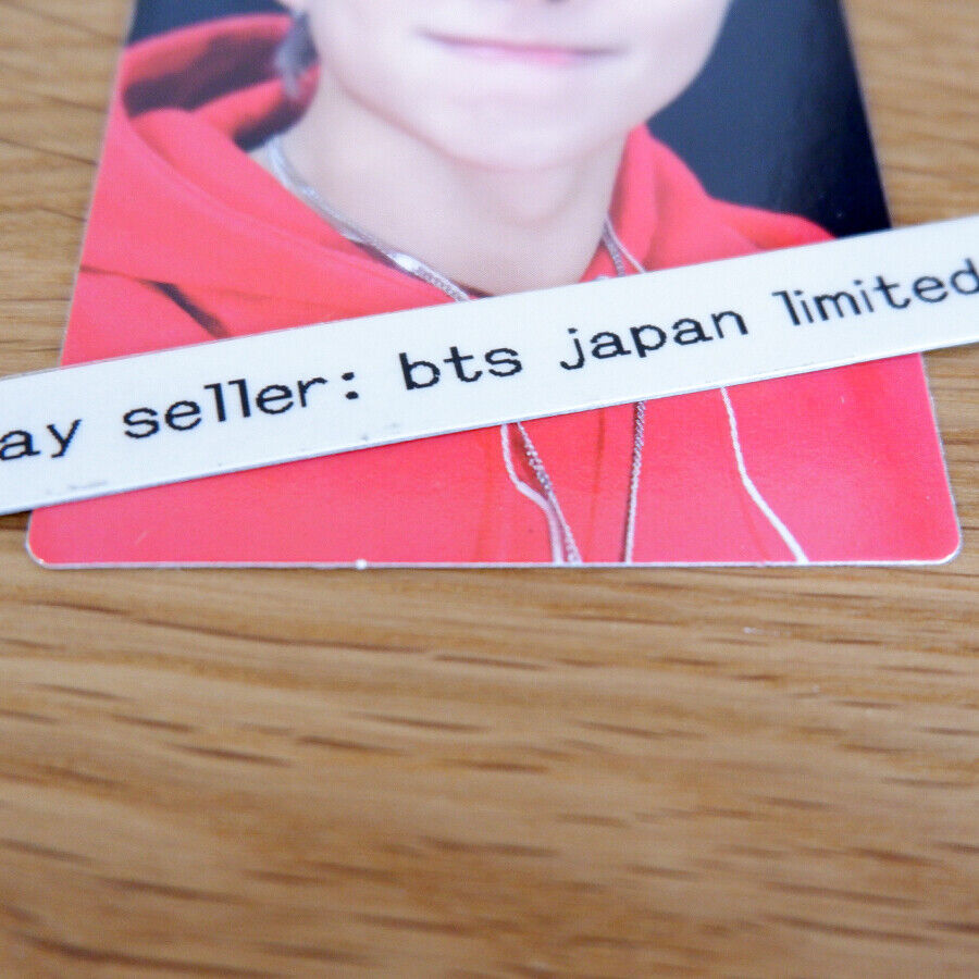 BTS JAPAN OFFICIAL FAN MEETING VOL.5 MAGIC SHOP RM Photo card Photocard PC