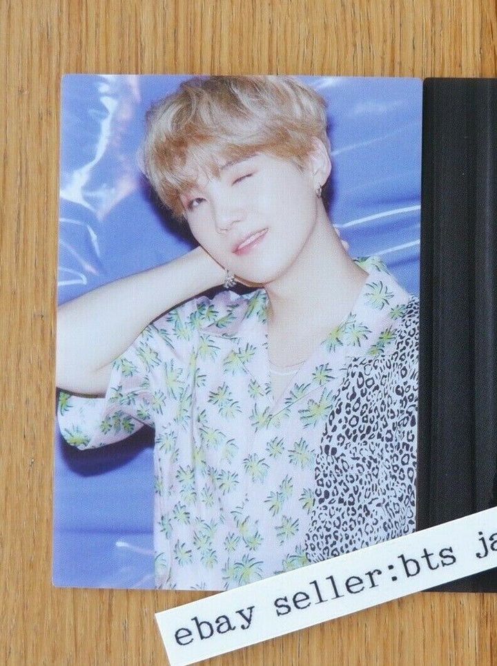 BTS SUGA BTS, THE BEST Seven net Official 2 Photo cards ONLY PC 7net