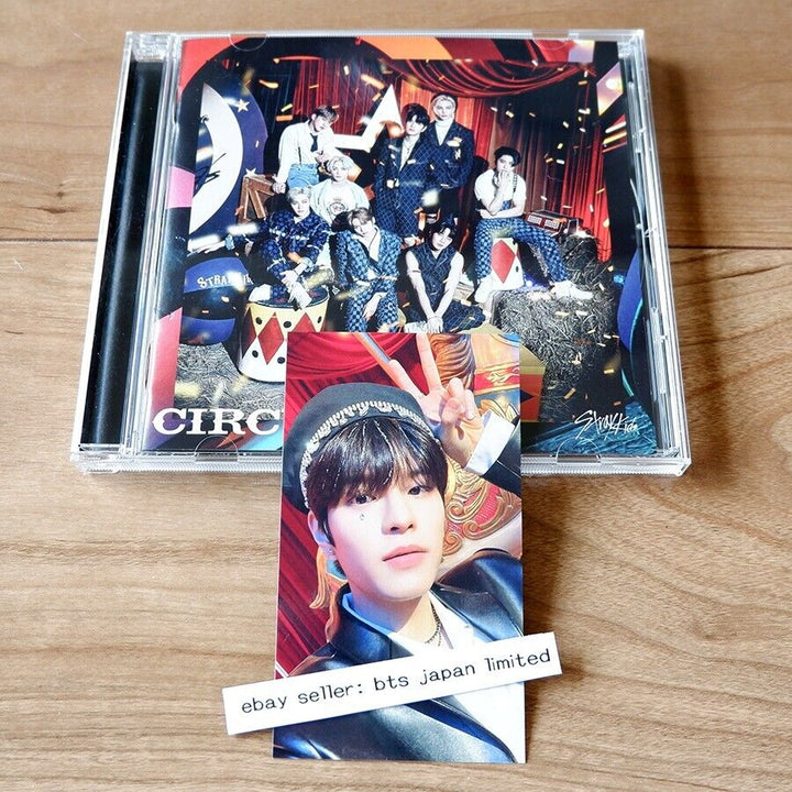 Stray Kids Seungmin CIRCUS Official FC STAY JAPAN CD + Photocard set maniac PC