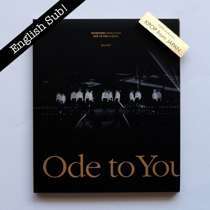 SEVENTEEN World Tour Ode to you in Seoul Blu-ray ENG sub Photobook Group photo