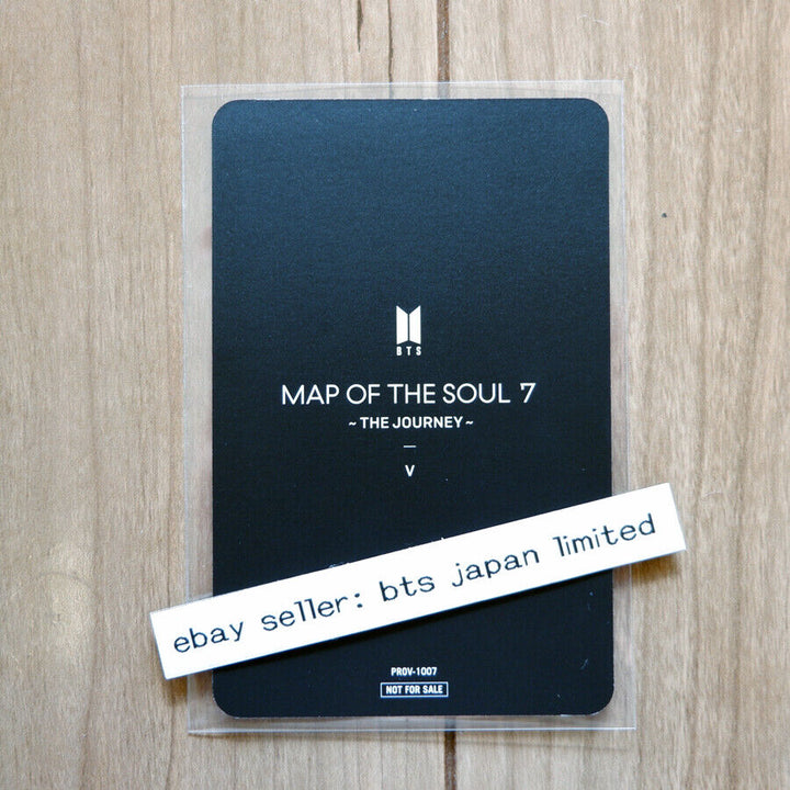 BTS MAP OF THE SOUL : 7 THE JOURNEY JAPAN OFFICIAL FANCLUB ver. PHOTO CARD V