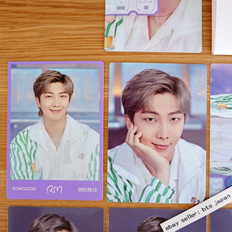 BTS RM SOWOOZOO 2021 Official Mini Photo card SET 8card + 1Special 9pcs