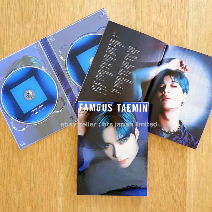 TAEMIN FAMOUS First Limited Edition Type B CD DVD Japan UPCH-29341 4988031343975