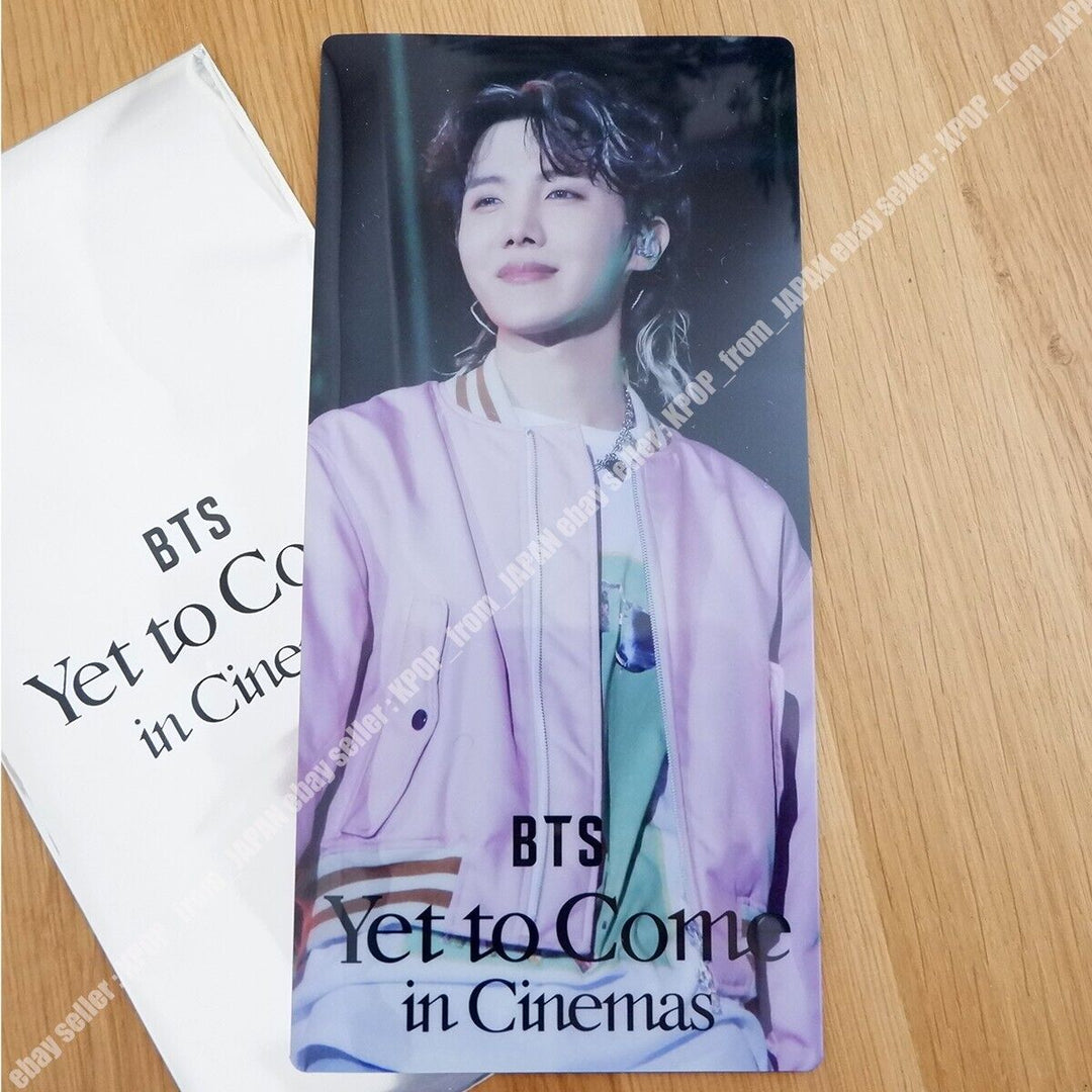 J-HOPE BTS Yet to Come in cinemas Official Ticket Holder + Photocard cinema