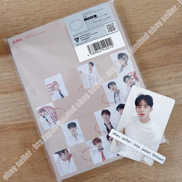 SEVENTEEN MINGYU 24H FAN CLUB CARAT Ver. CD + Photocard + Book let