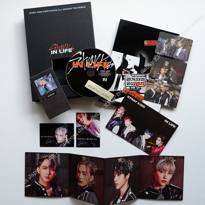 Hyunjin Stray Kids IN LIFE Limited Edition CD + Photobook + Photocard set Album