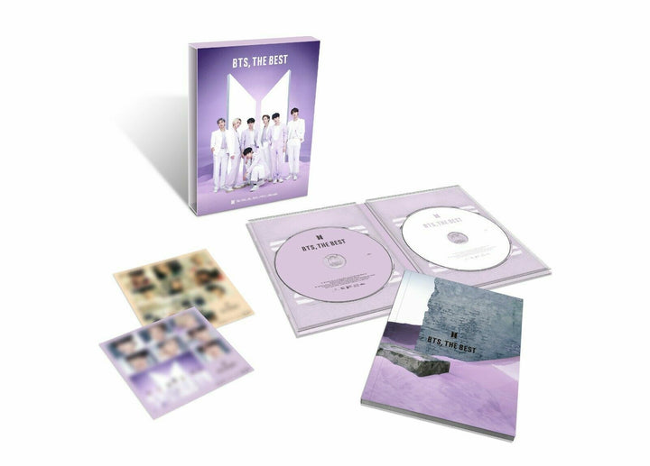 BTS BTS, THE BEST C ver. Limited edition Official 2CD + 112p Book Unopened