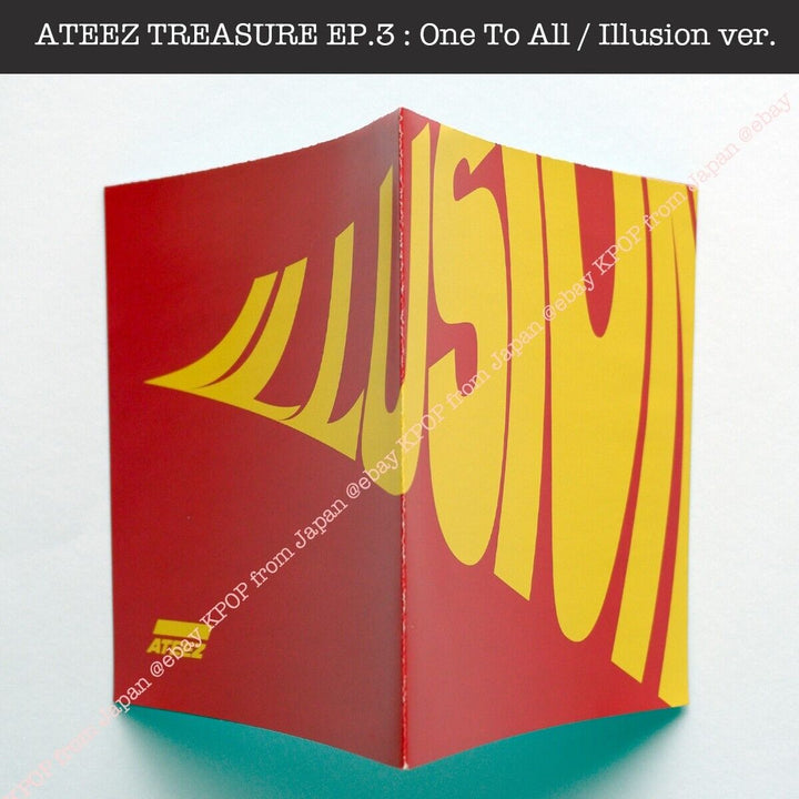 JONGHO ATEEZ TREASURE EP.3 : One To All / illusion ver. Album + Photocard set