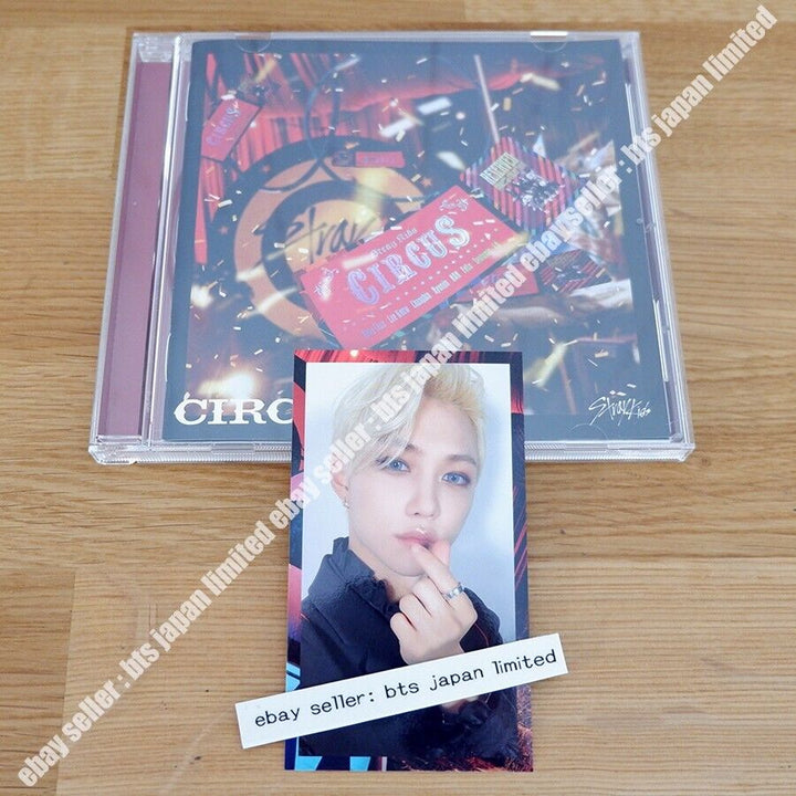 Stray Kids Felix CIRCUS Oficial Normal ver. CD + Photocard set maniac PC 