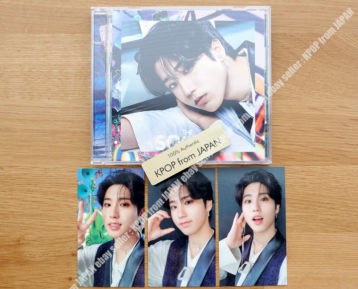 Han STRAY KIDS THE SOUND Set solista completo 1CD + 3 photocard 