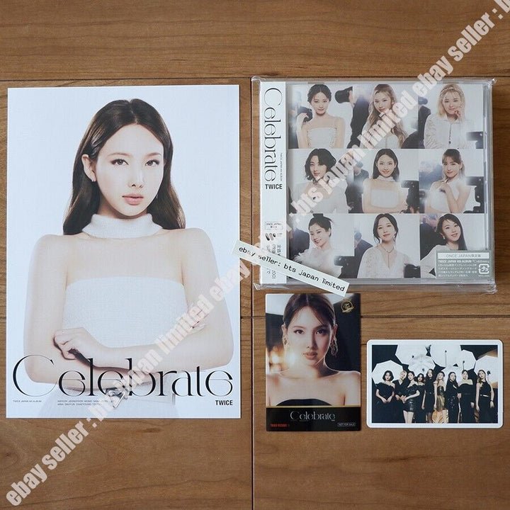 DOS VECES Celebra NAYEON ONCE ver. CD + 1 postal + 2 set de tarjetas fotográficas 