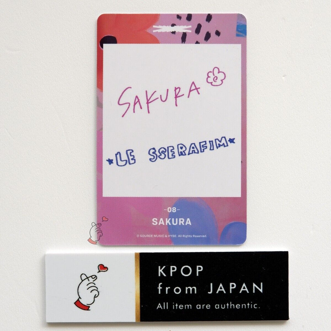 Sakura LE SSERAFIM FEARLESS Weverse japan photocard Complete set LESSERAFIM