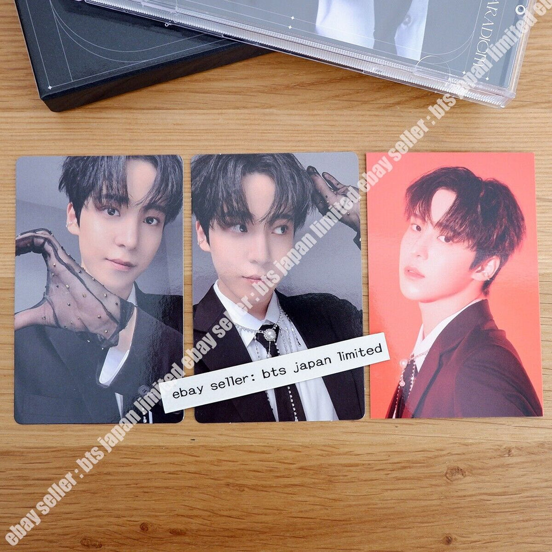 ATEEZ Yunho THE WORLD EP . PARADIGM Photocard 2 Solo ver. + Tower records POB