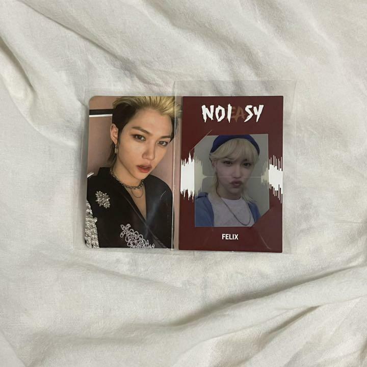 Stray kids Felix NOEASY Jewel case CD + Photocard + Frame Photo set