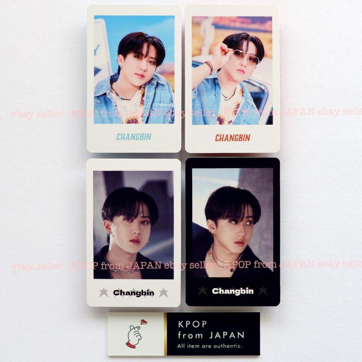 Stray kids Changbin all in photocard 2024 set