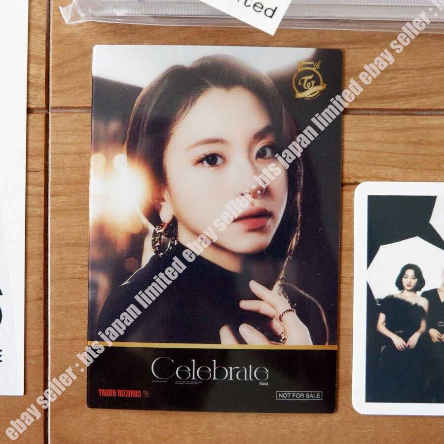 TWICE Celebrate CHAEYOUNG ONCE ver. CD + 1 Post card + 2 Photo cards set