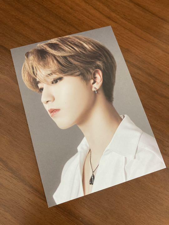 Stray kids Han Magazine S cawaii! MEN Official bromide scars Photo card PC