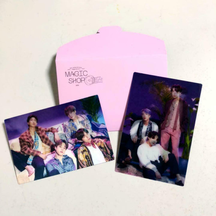 BTS JAPAN FANMEETING VOL.5 MAGIC SHOP LENTICULAR POSTCARD SET