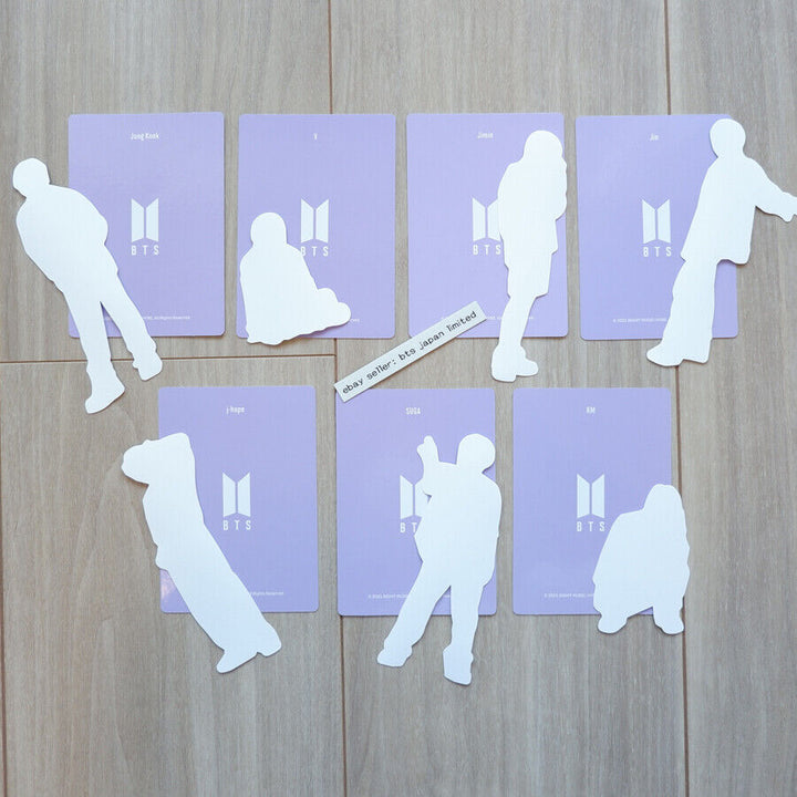 BTS MERCH BOX 3 ROOM DIY KIT Official 7 Photocard + 7 Stickers set Photo card