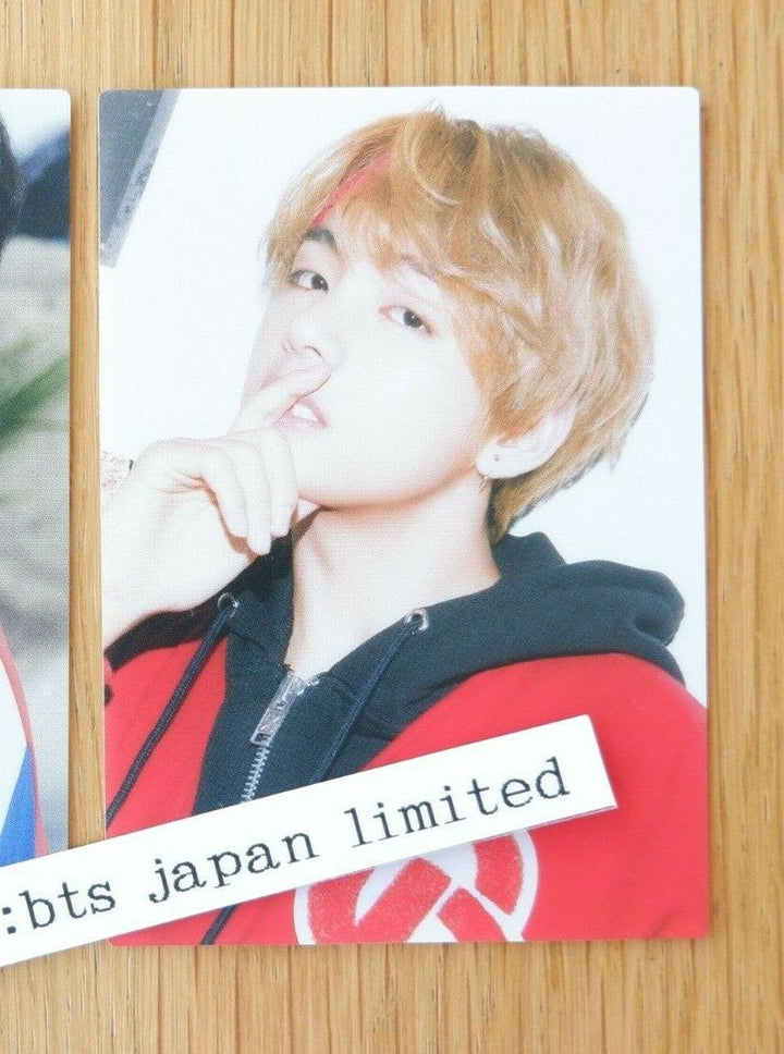 BTS V BTS, THE BEST FC edition Official 2 Photo cards ONLY PC Fan club