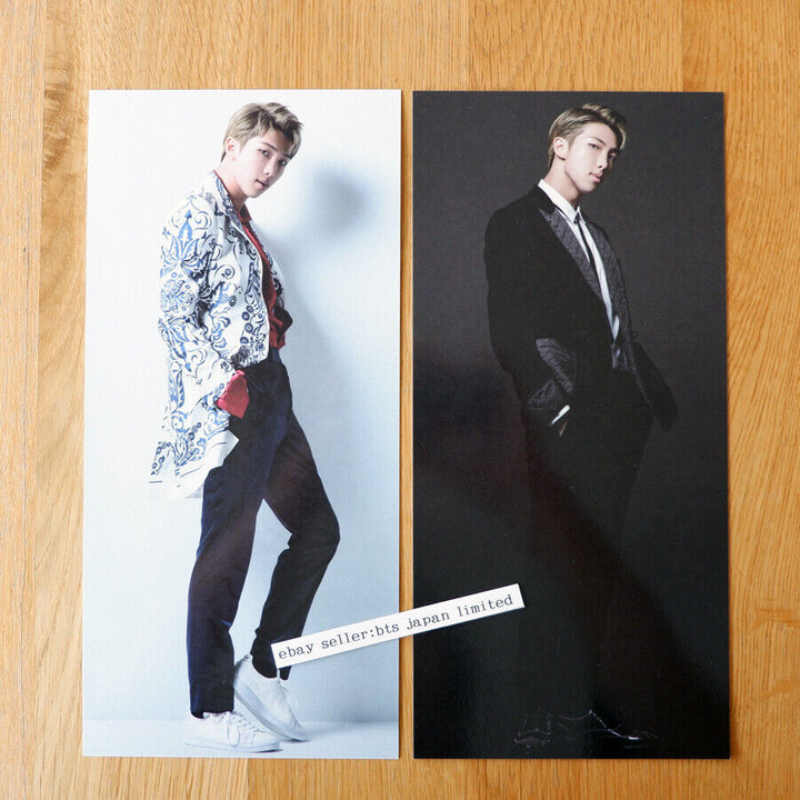 BTS RM BEST OF BTS Official 2 Big Photo card set Korea Ver. + Japan Ver.