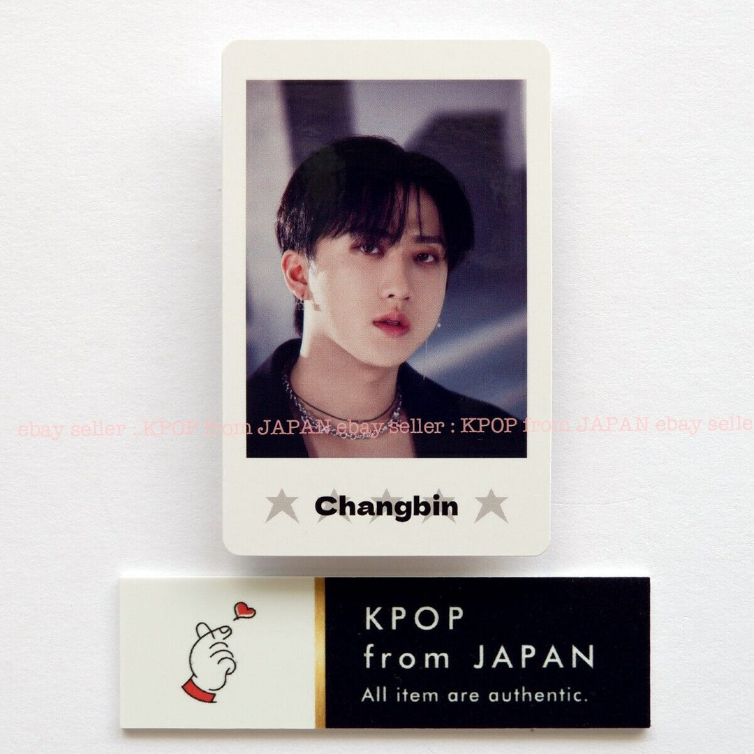 Changbin Stray kids 5star Dome Tour ver. JYP POPUP ver. Official photocard set