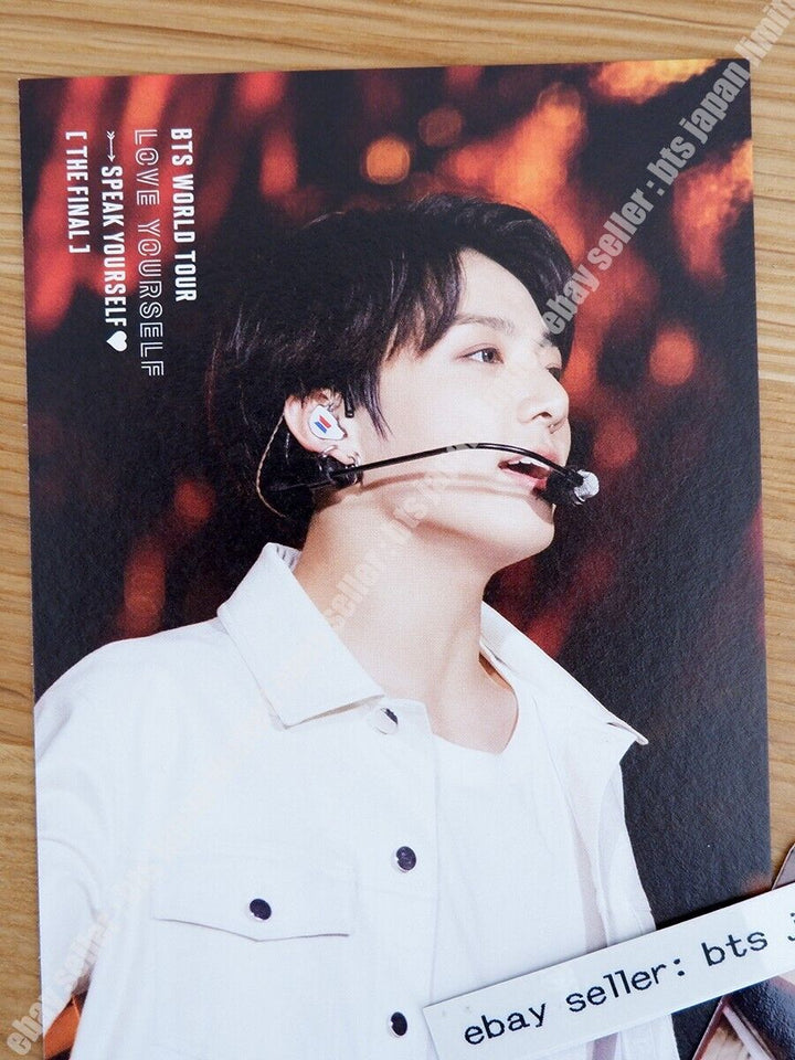 BTS Jungkook Love Yourself SYS Final DIGITAL CODE Official Photocard + Bookmark