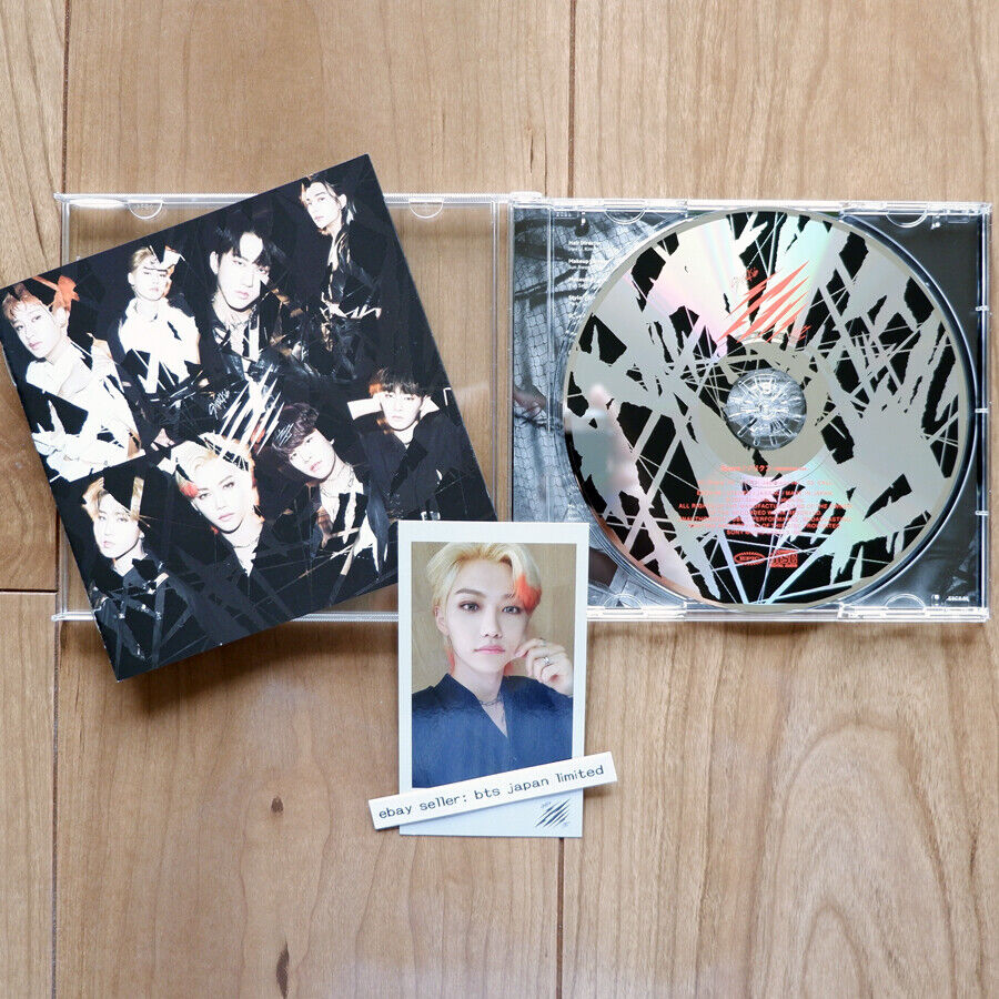 Stray Kids Felix Scars / Thunderous Official Limited FC ver. + Conjunto de tarjetas fotográficas 