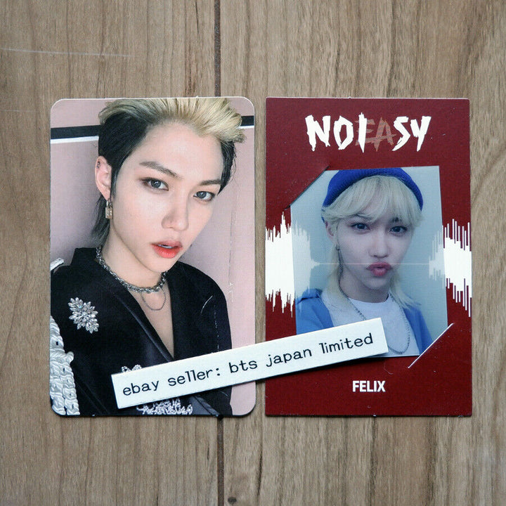 Stray kids Felix NOEASY Jewel case Official Photocard set Frame Photo card