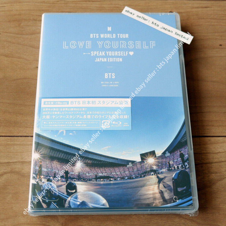 New BTS WORLD TOUR LOVE YOURSELF SPEAK YOURSELF JAPAN EDITION 2 Blu-ray Booklet