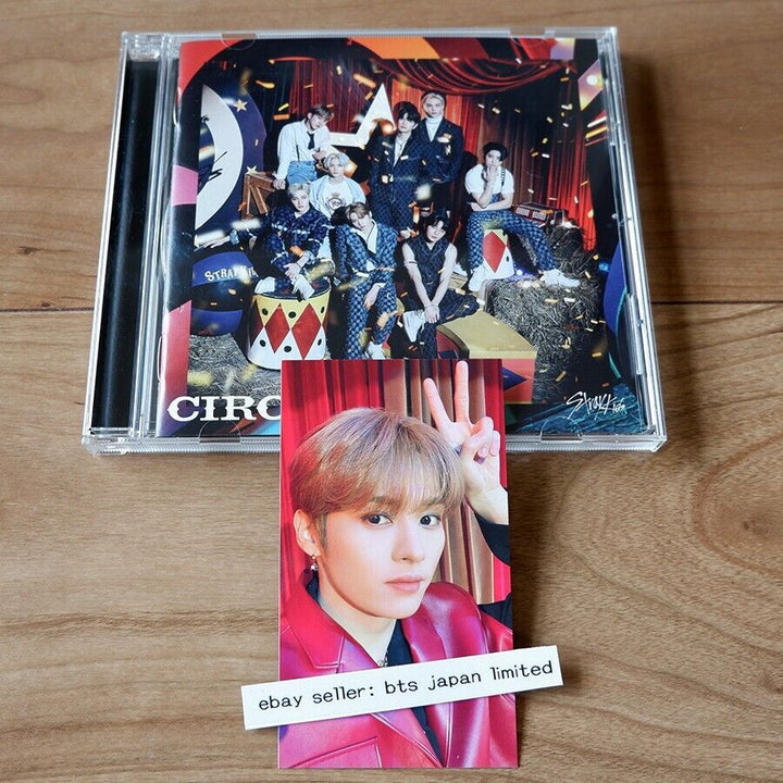 Stray Kids Lee Know CIRCUS CD oficial STAY JAPAN + juego de tarjetas fotográficas maniac PC 