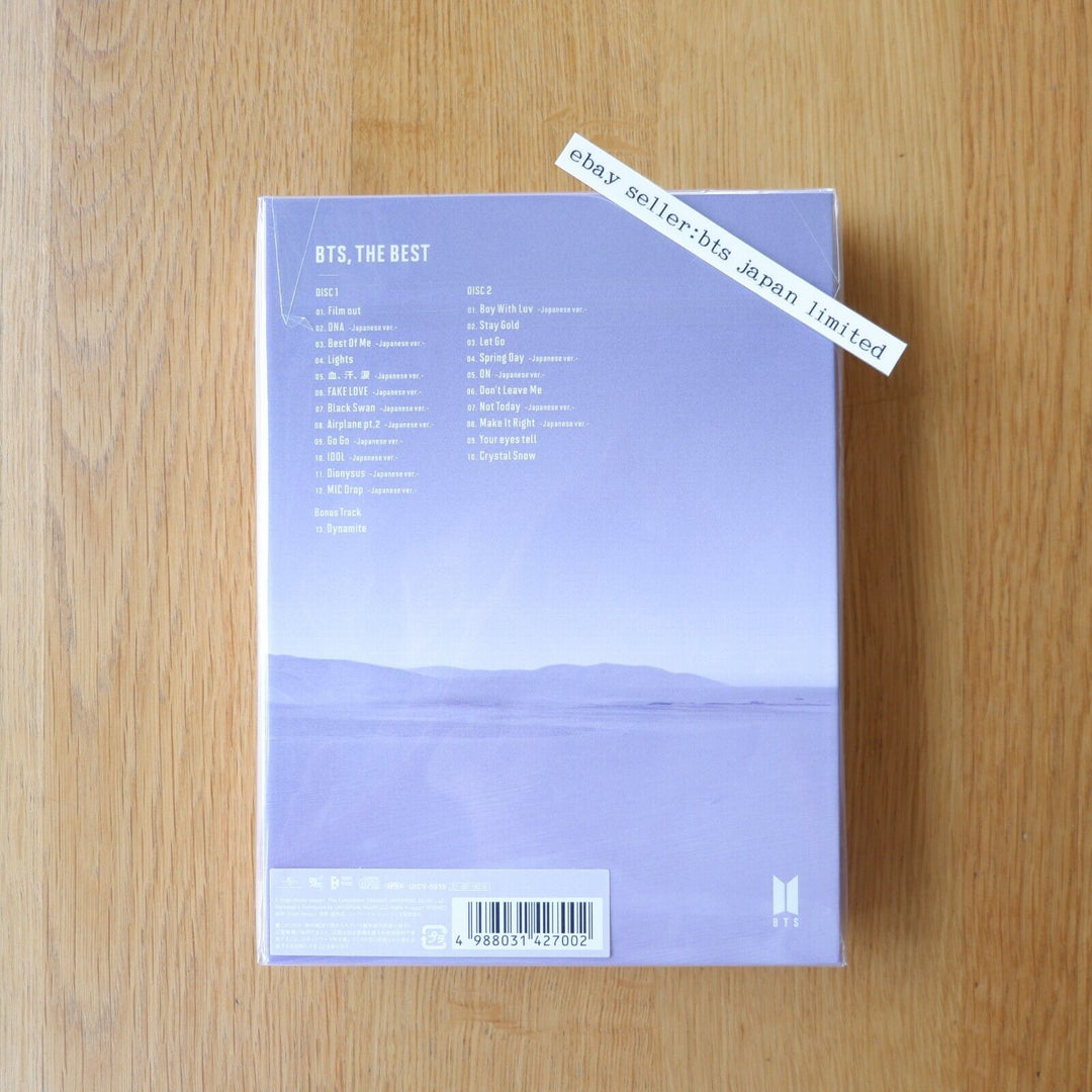 BTS BTS, THE BEST C ver. Limited edition Official 2CD + 112p Book Unopened