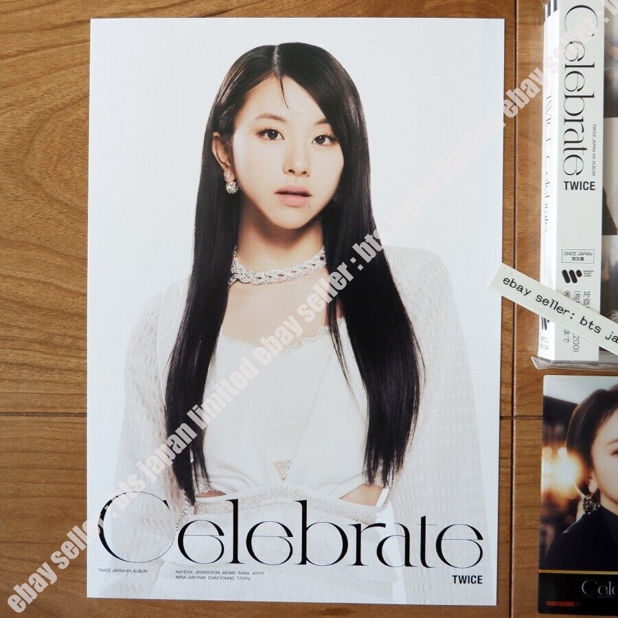 TWICE Celebrate CHAEYOUNG ONCE ver. CD + 1 Post card + 2 Photo cards set