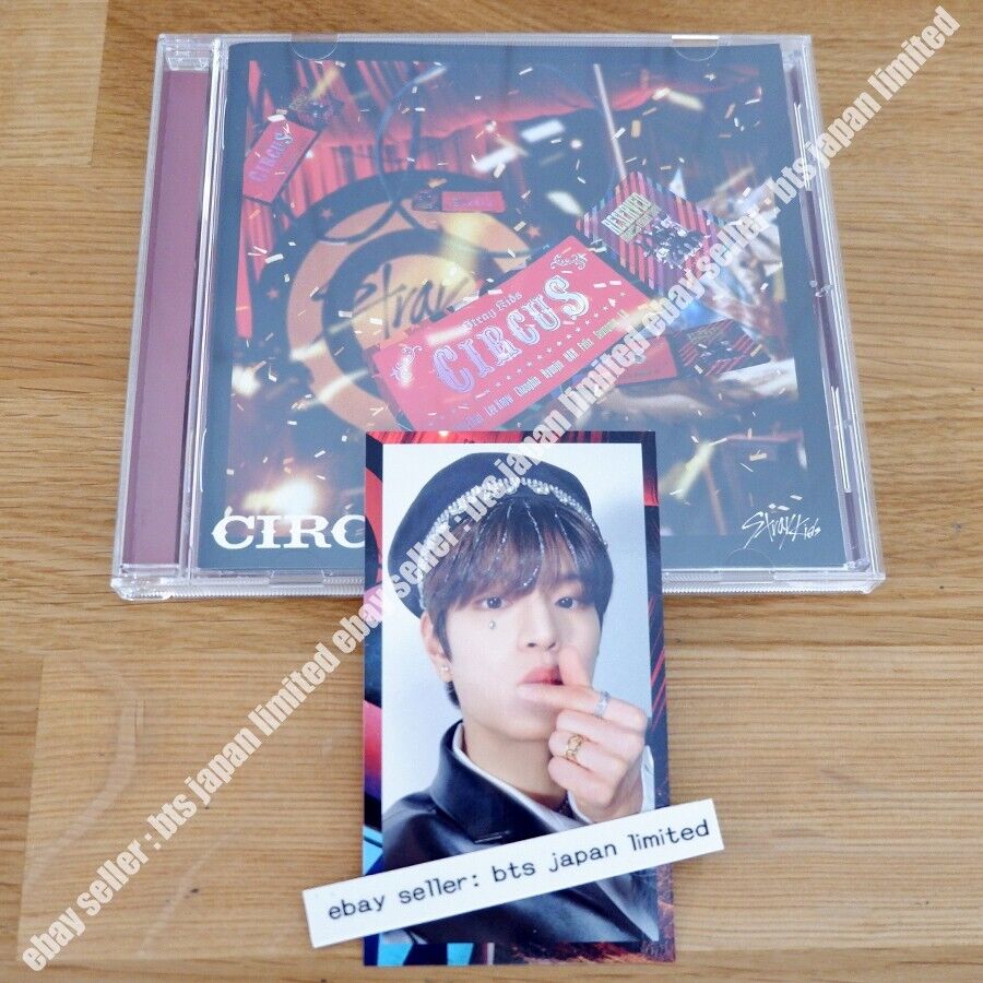 Stray Kids Seungmin CIRCUS Oficial Normal ver. CD + Photocard set maniac PC 