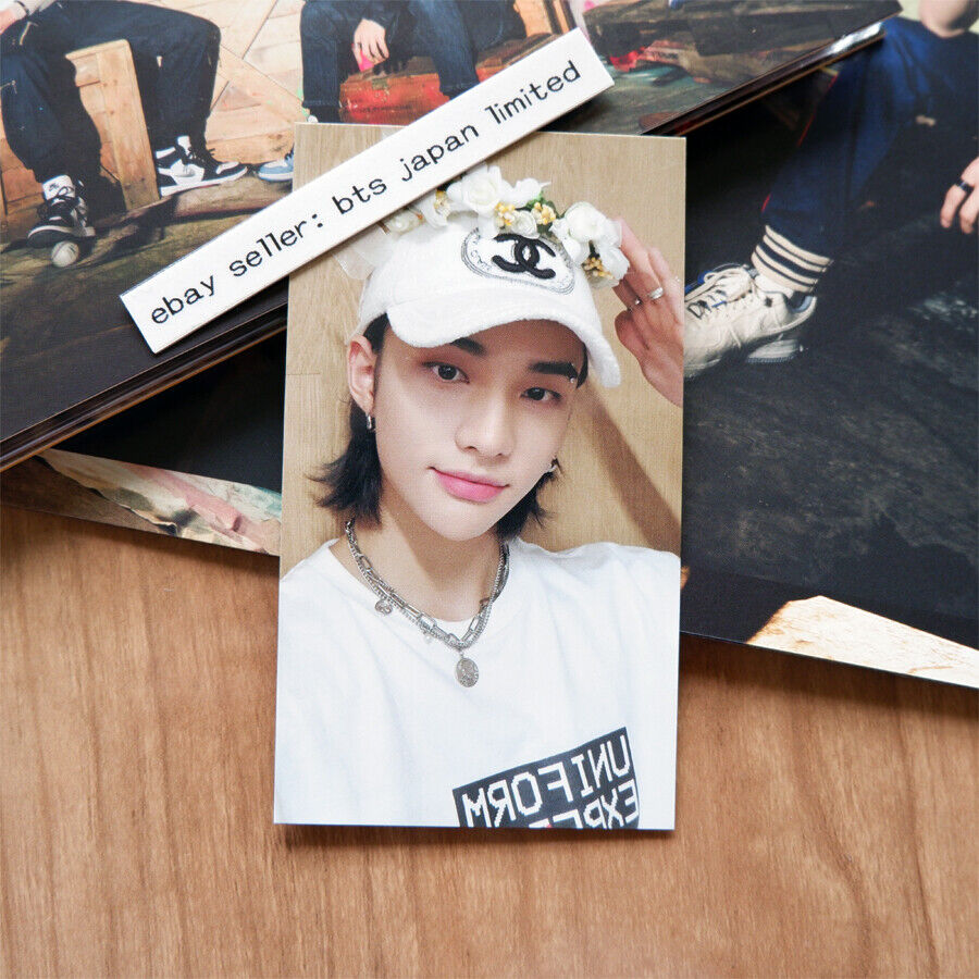 Stray Kids Hyunjin Scars / Thunderous Official Limited B ver. + Conjunto de tarjetas fotográficas 