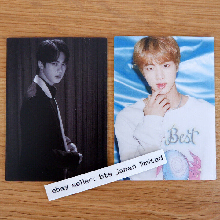 BTS JIN BTS, THE BEST Seven net Official 2 Photo cards ONLY PC 7net