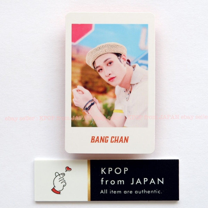 Bang chan Stray kids 5star Dome Tour ver. JYP POPUP ver. Official photocard set