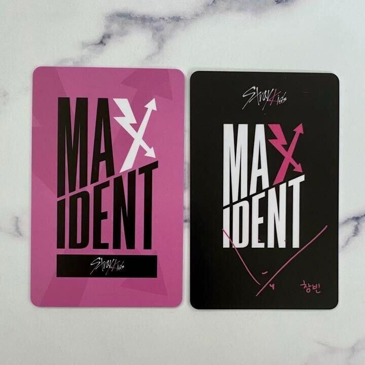 Stray Kids Changbin MAXIDENT Lucky Draw PVC 2 Photocard MANIAC Especial de Seúl 