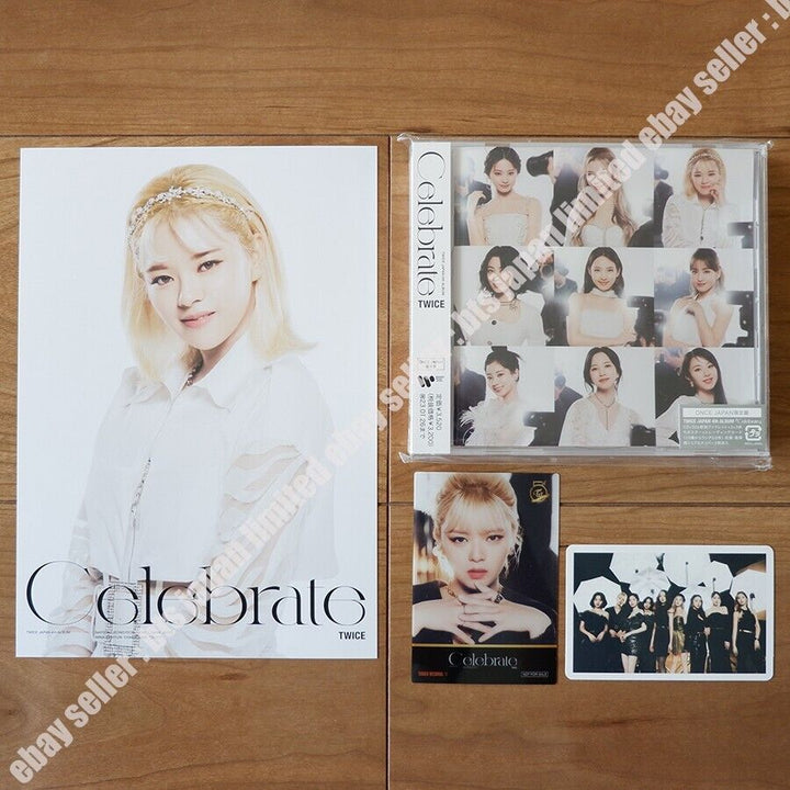 DOS VECES Celebra JEONGYEON ONCE ver. CD + 1 postal + 2 set de tarjetas fotográficas 